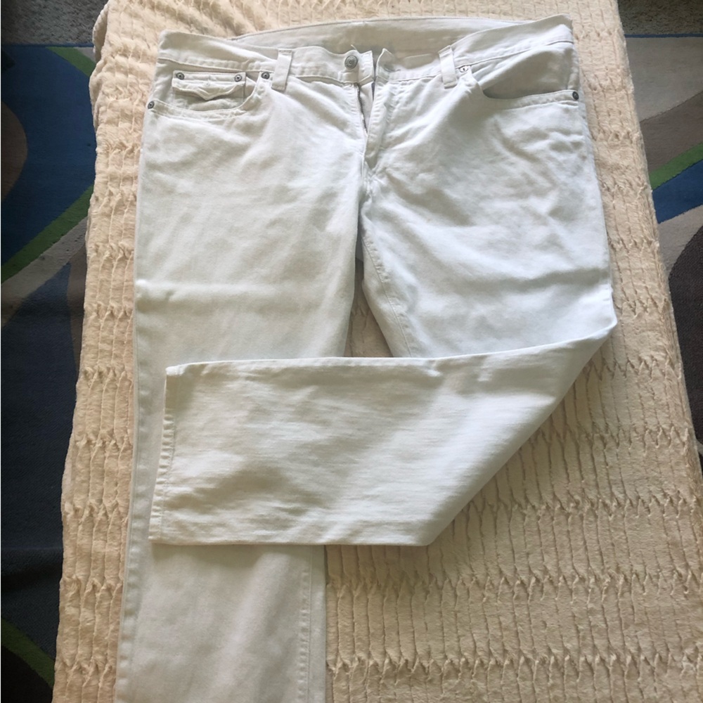 Men White Tru Religious Jeans